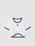 T-shirt court bicolore
