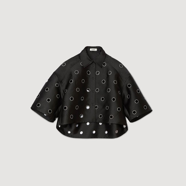 Chemise à strass