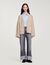 Cardigan with contrast trim
