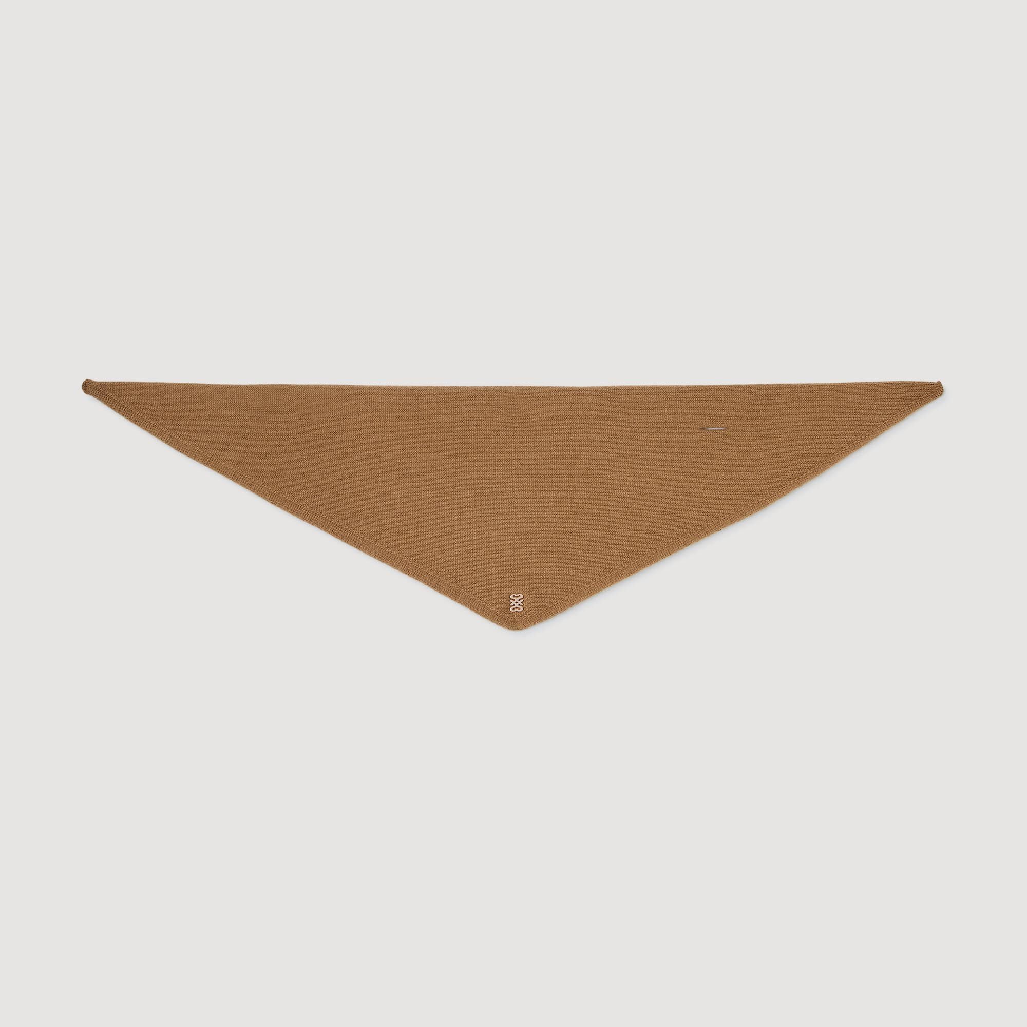 Wool and cashmere scarf