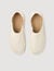 Slippers en cuir grainé