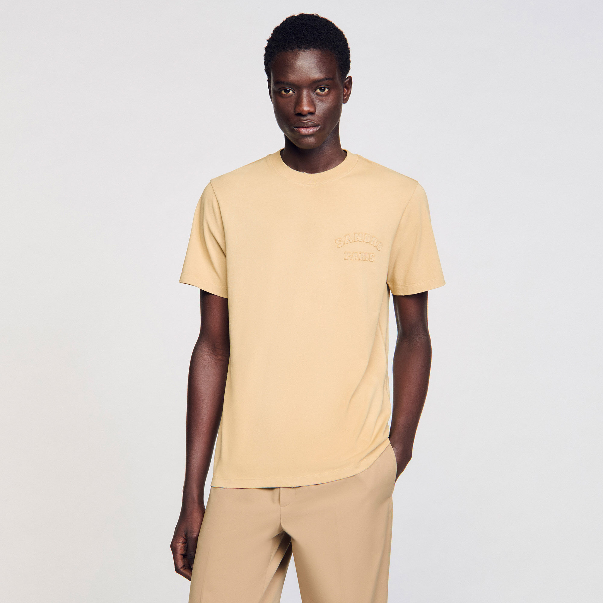 Worn-effect T-shirt