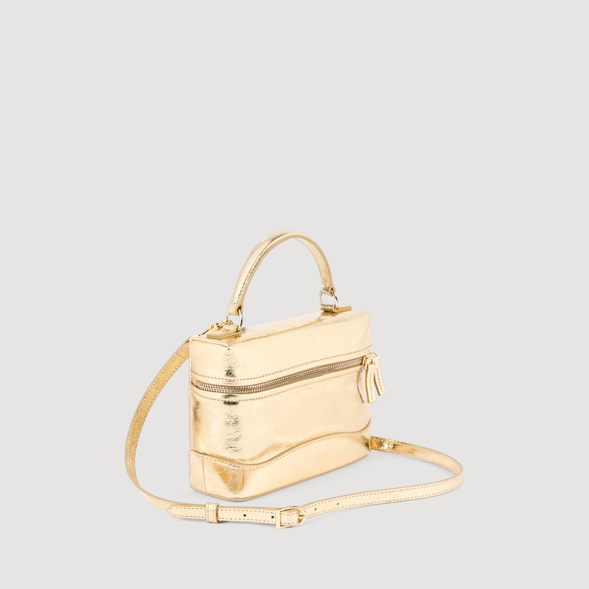 Tasche Tangolino aus Metallic-Leder