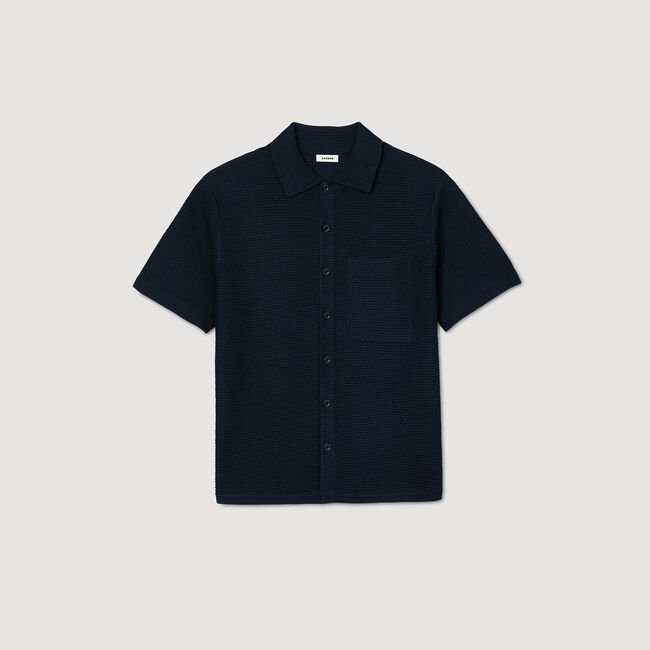 Chemise en nid d'abeille
