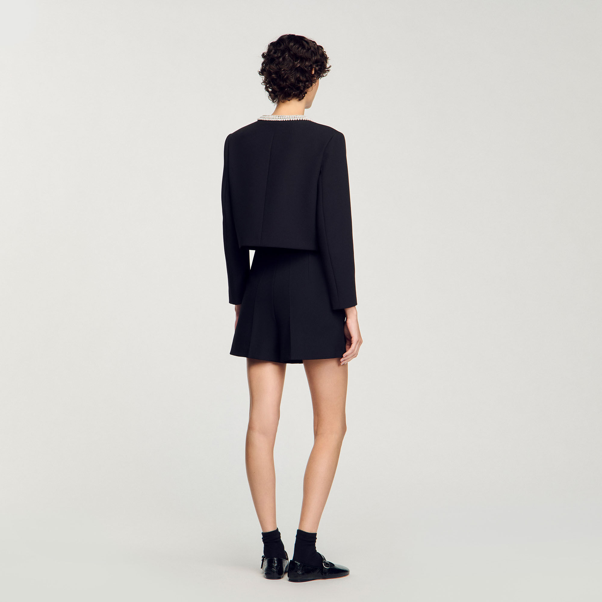 Shorts mit hohem Bund