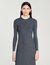Robe longue en maille