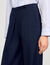 Pantalon droit asymétrique
