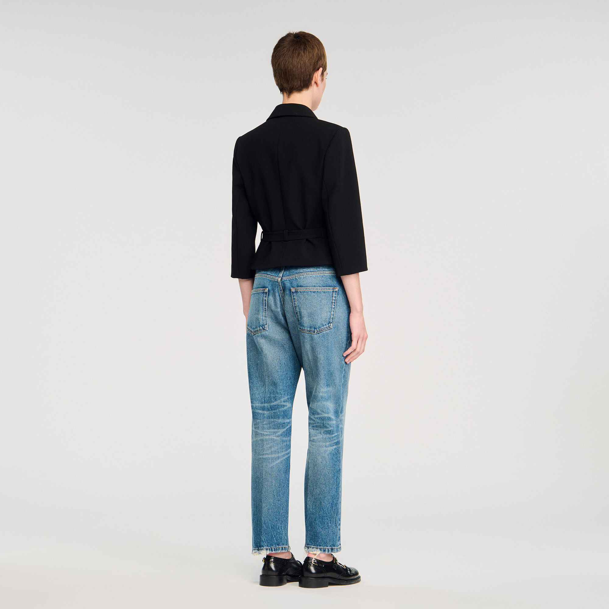 Short tailored jacket