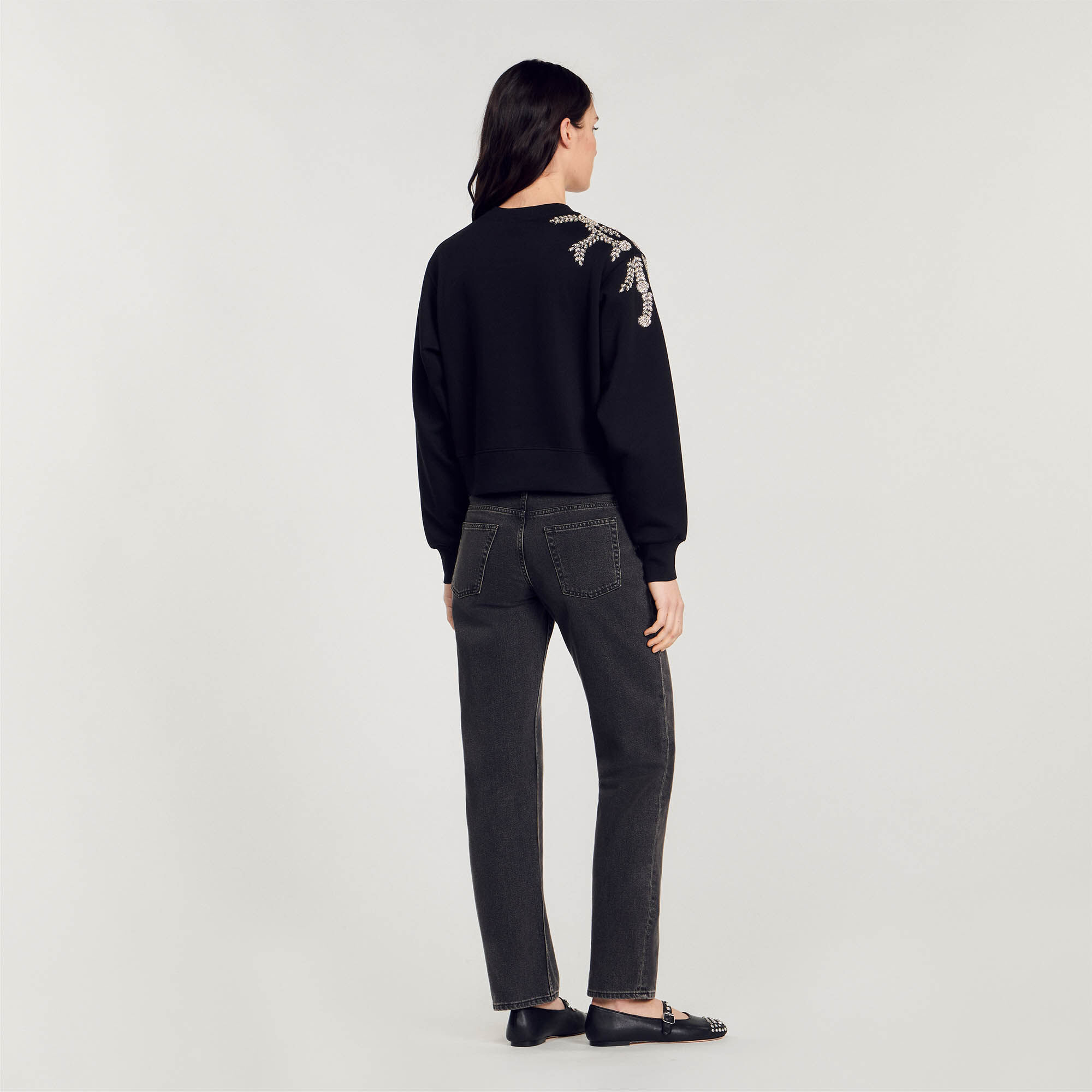 Embellished sweatshirt