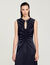 Robe midi à strass