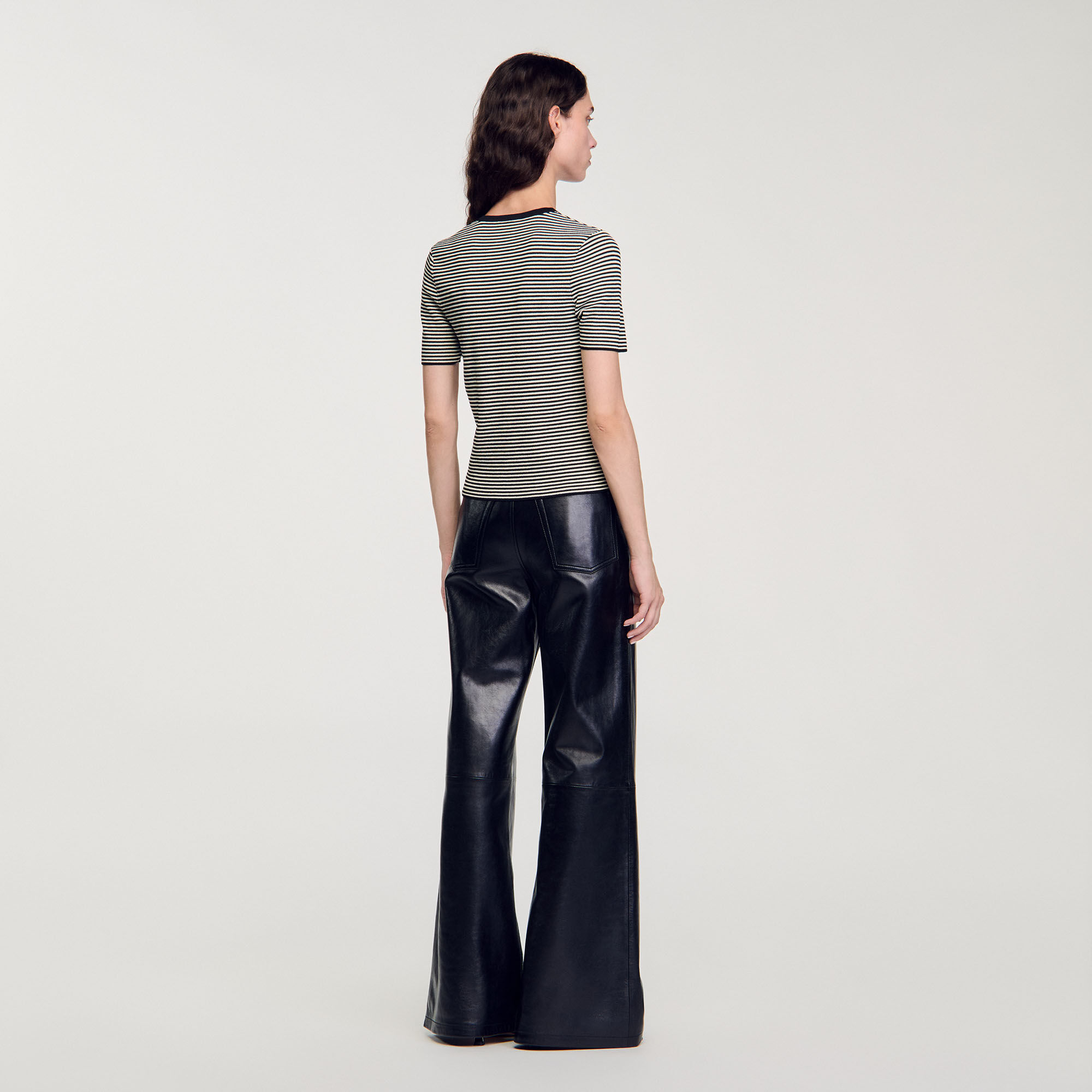 Gestreifter Pullover