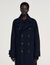 Manteau en laine croisé