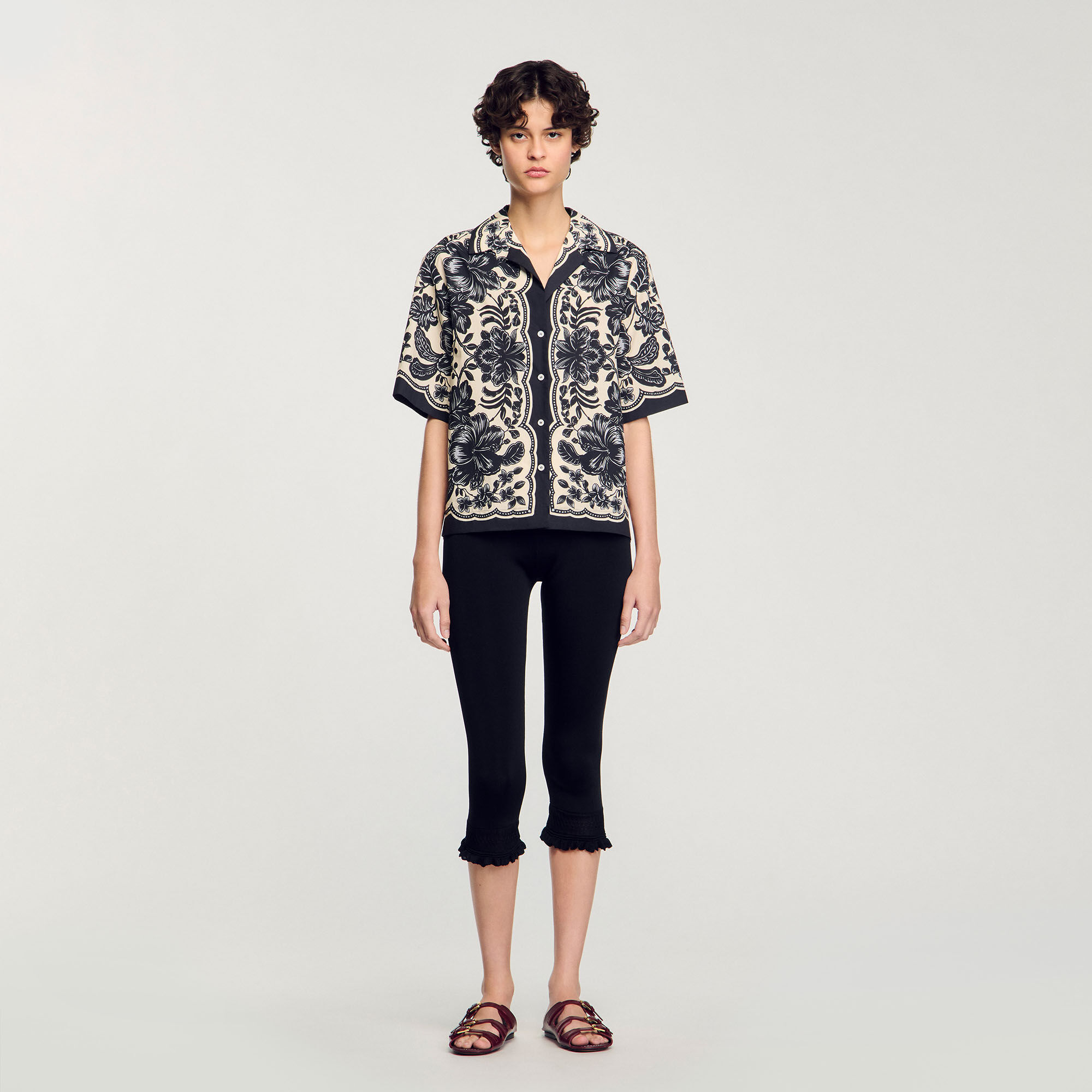 Hemd mit Blumenprint