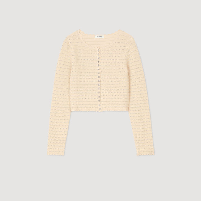 Cardigan mit Strass