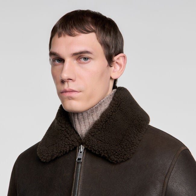 Shearling jacket - Men | Sandro
