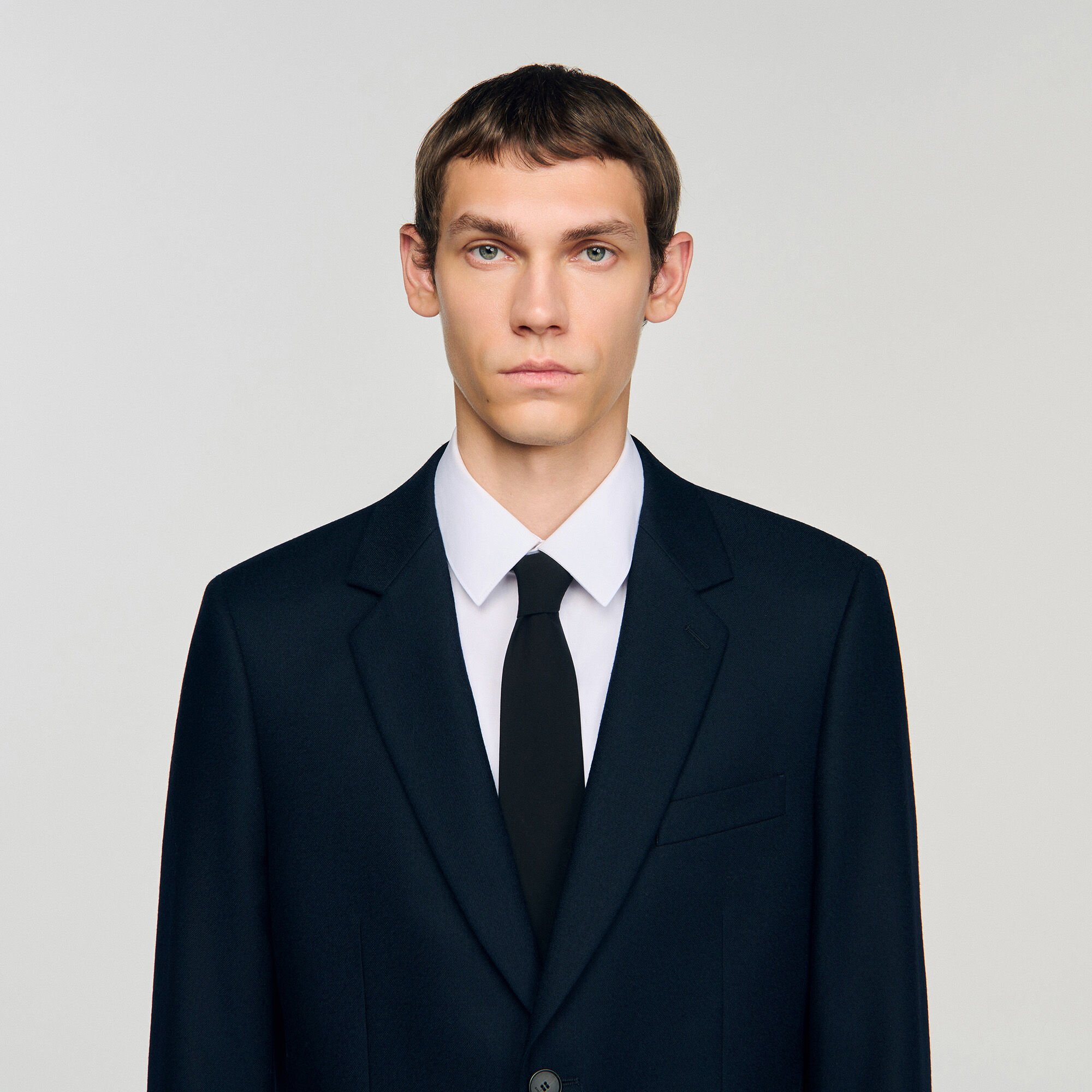 Virgin wool suit jacket