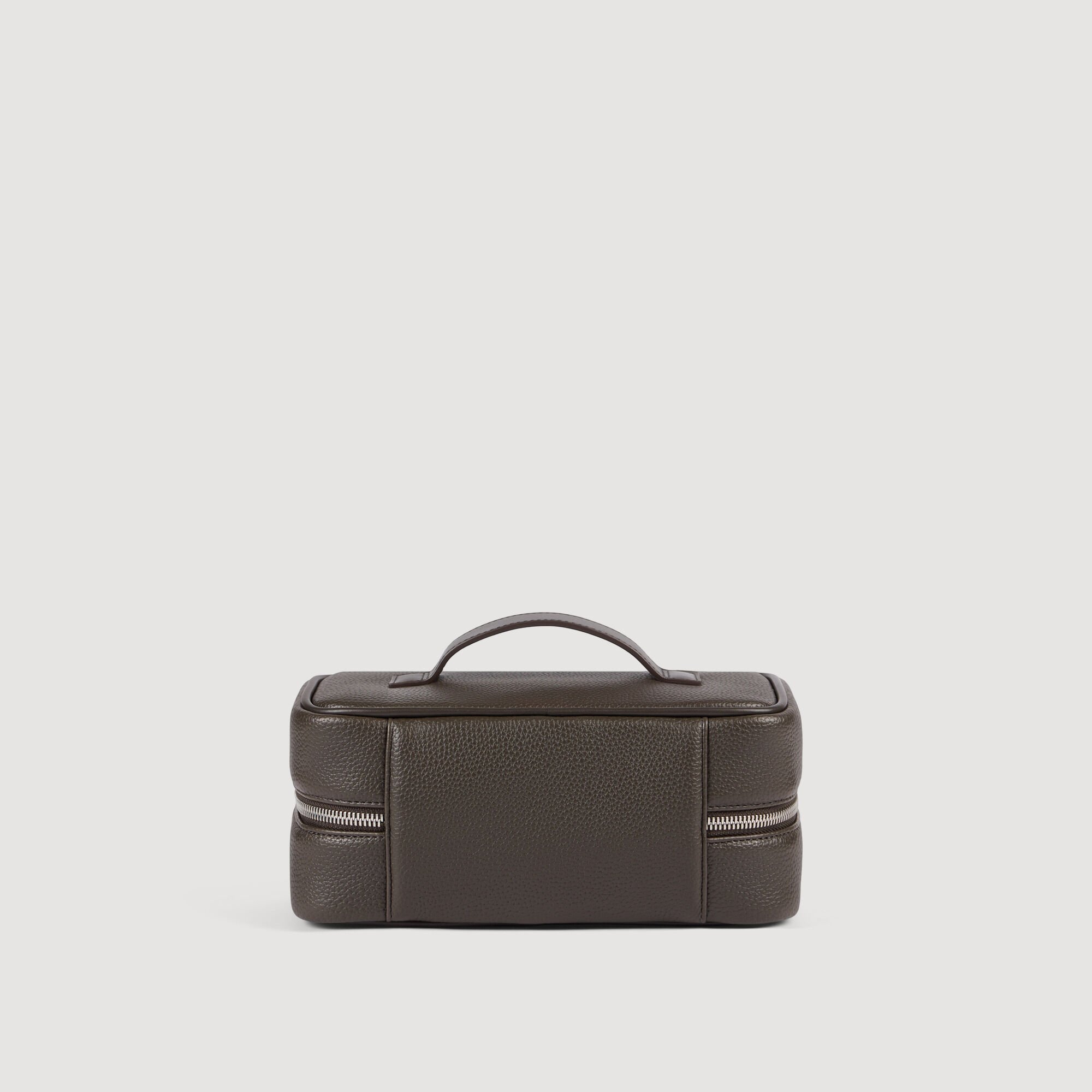 Trousse de toilette en toile enduite