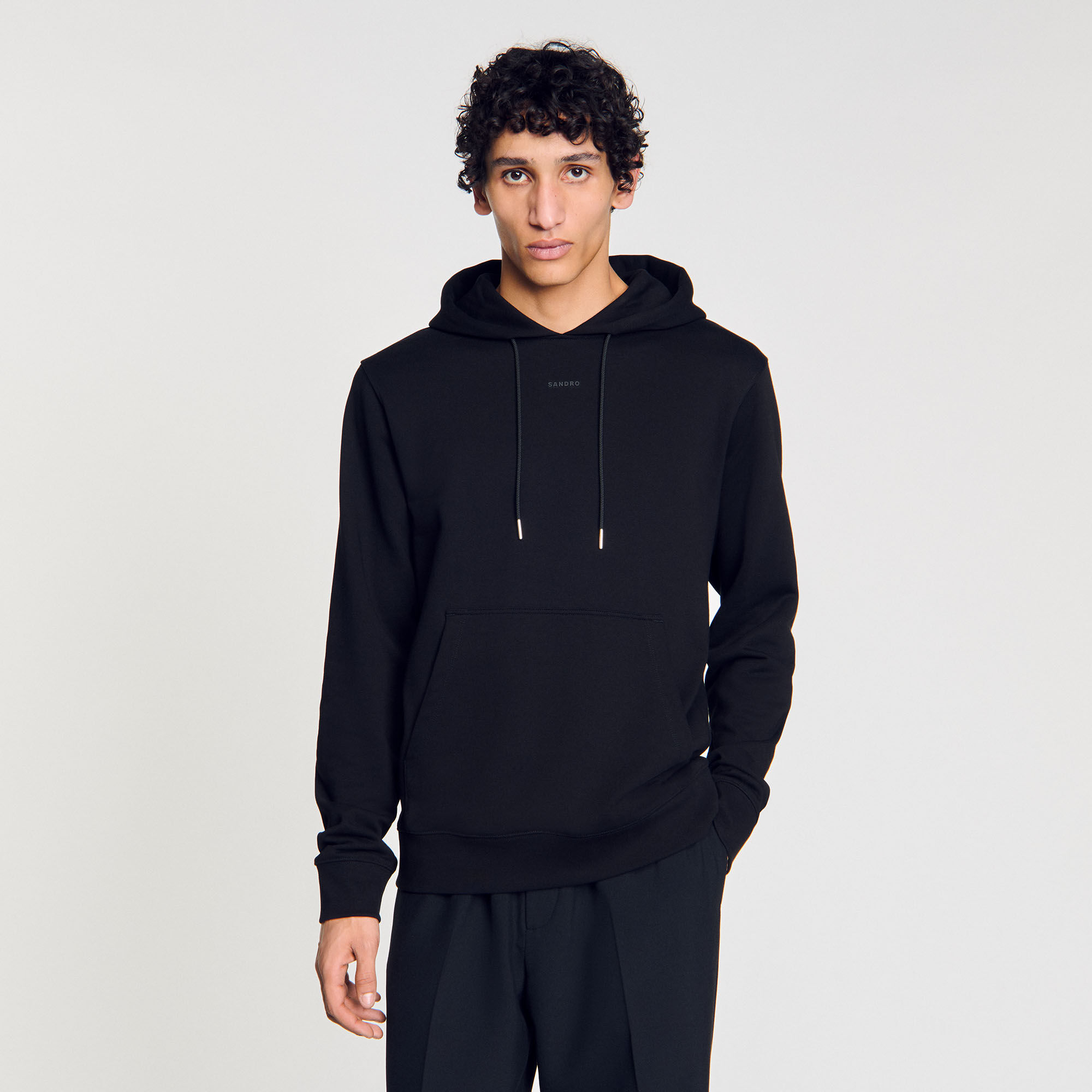 Logo-Hoodie mit Kapuze