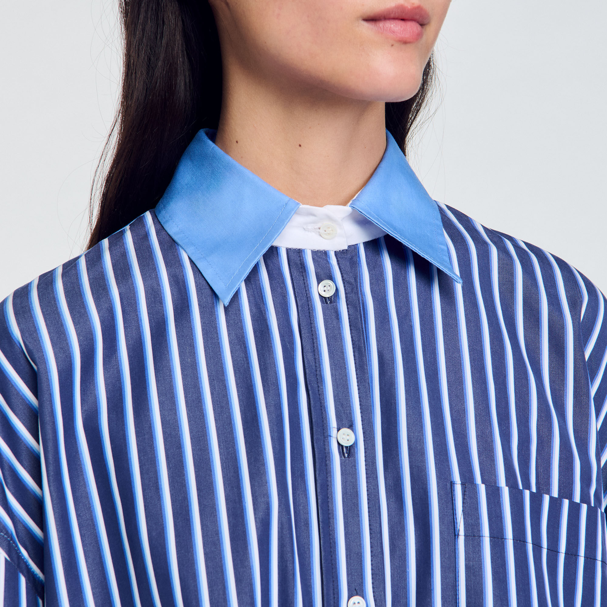 Chemise à rayures