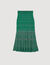 Rock mit originellem Strickmuster
