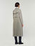 Trenchcoat mit Hahnentrittmuster