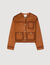 Blouson en suède