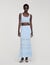 Pointelle knit crop top