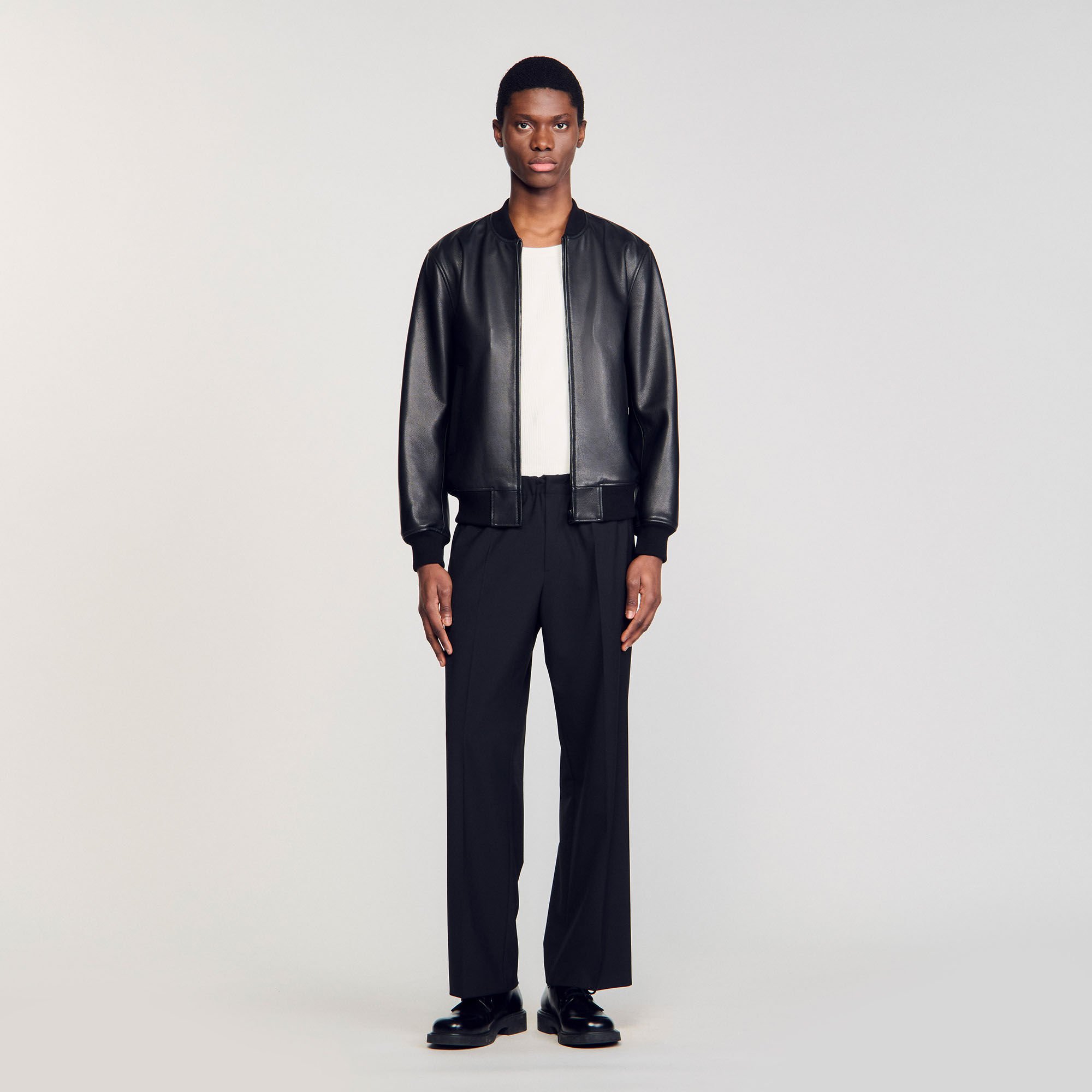 Blouson en cuir