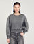 Jewellery neck sweatshirt