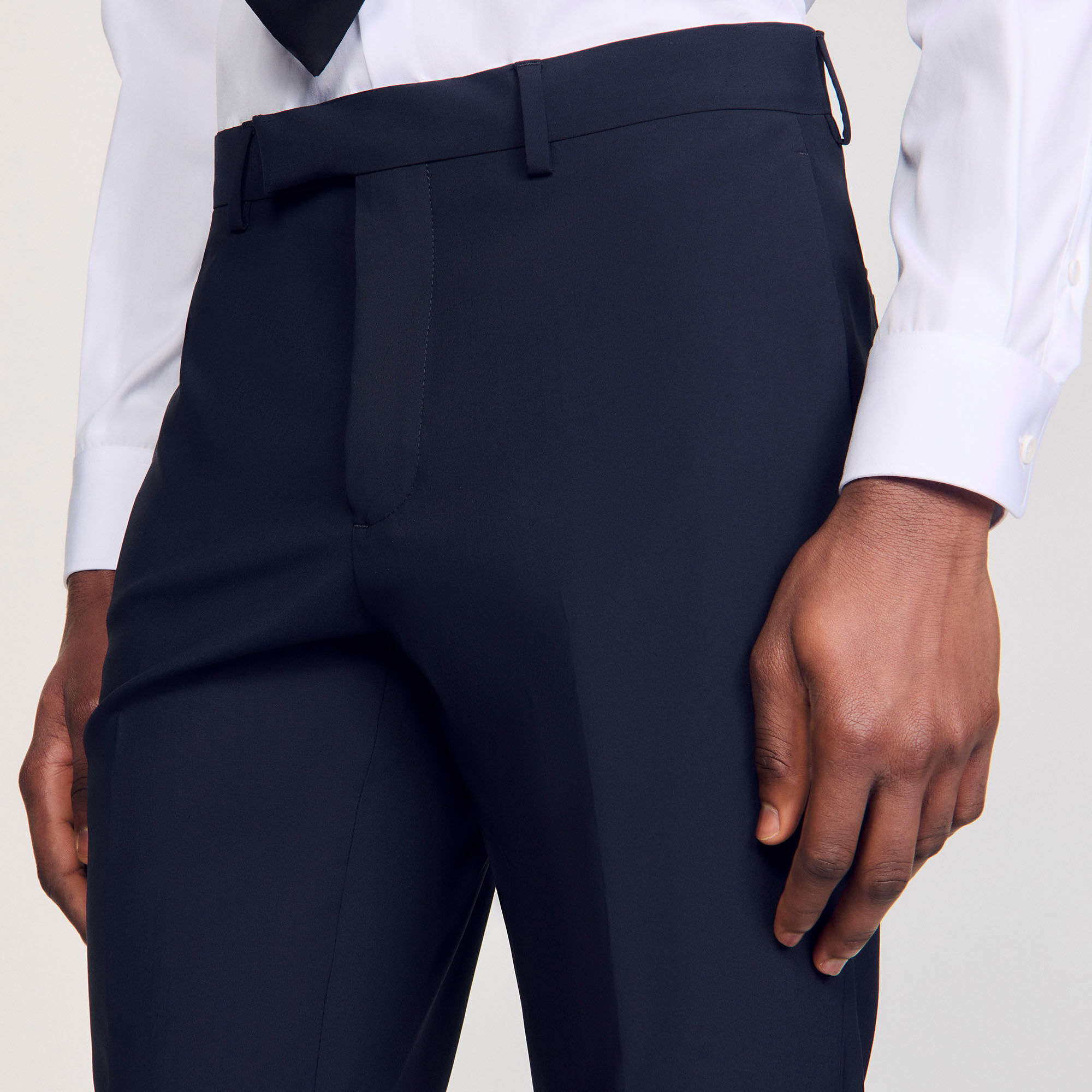 Pantalon de costume en laine