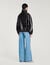 Blouson en cuir vieilli