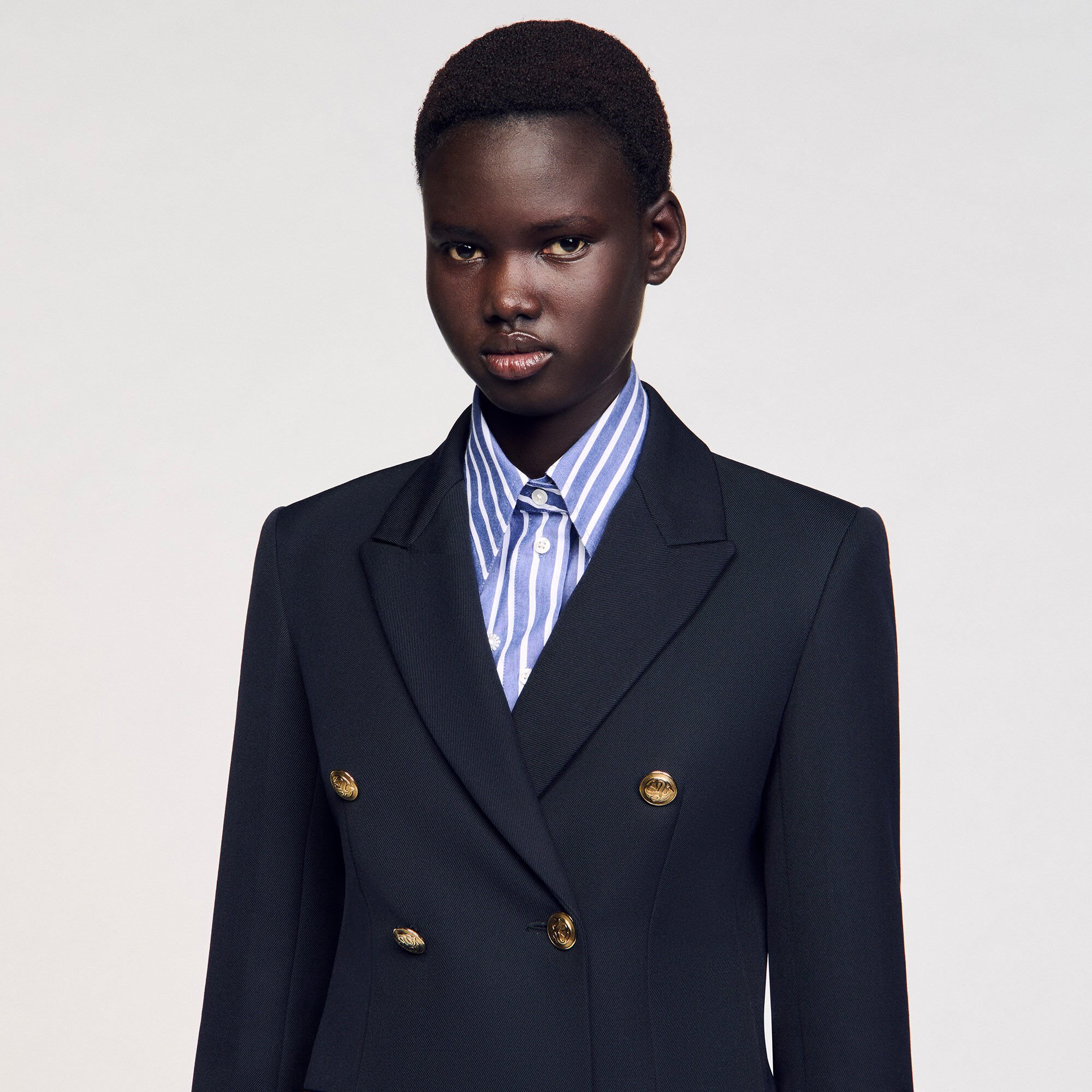 Veste de costume double boutonnage