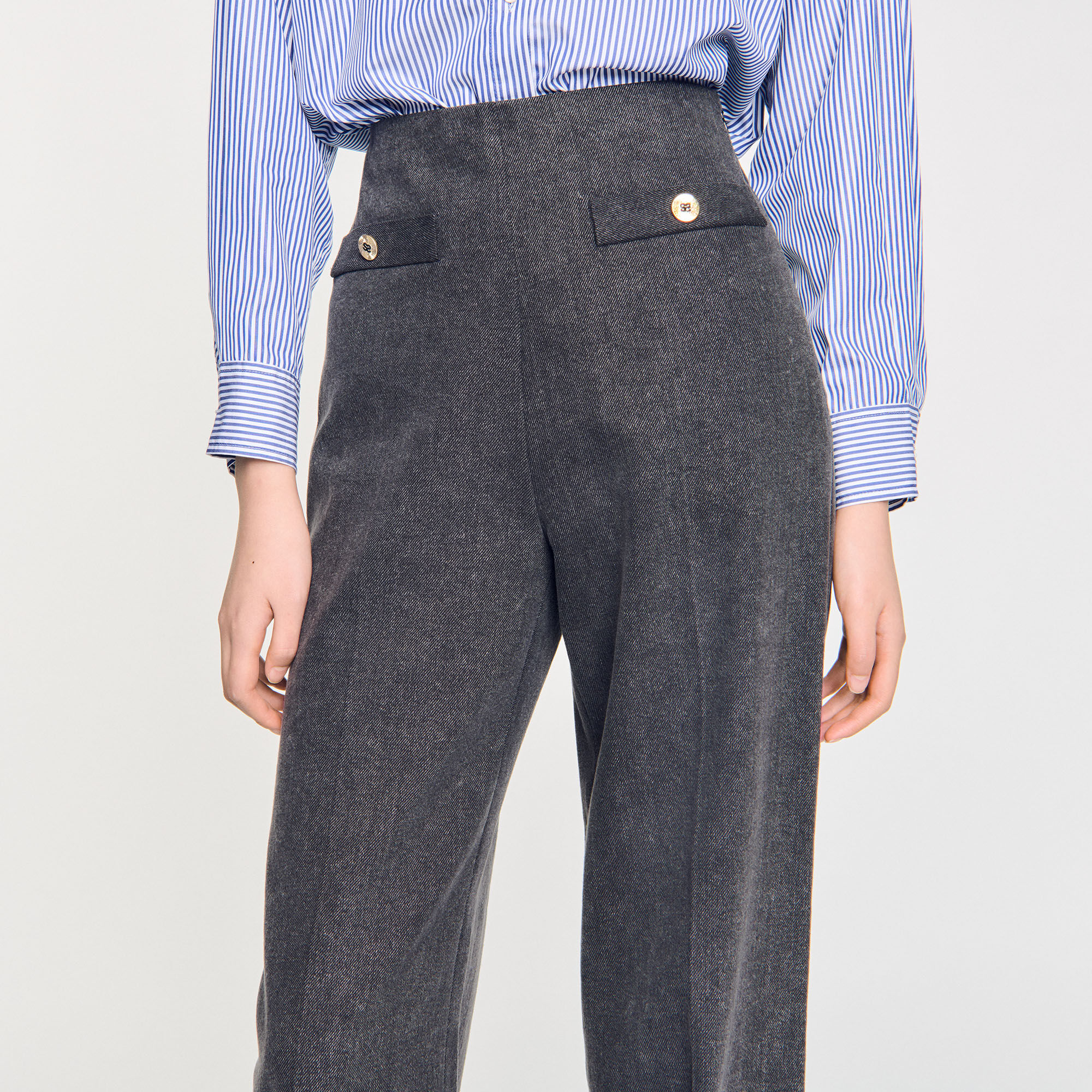 High-rise jeans