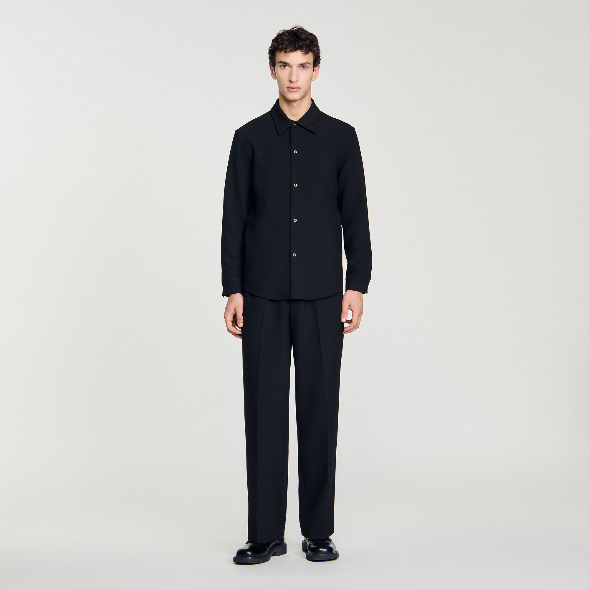 Chemise en jersey à manches longues