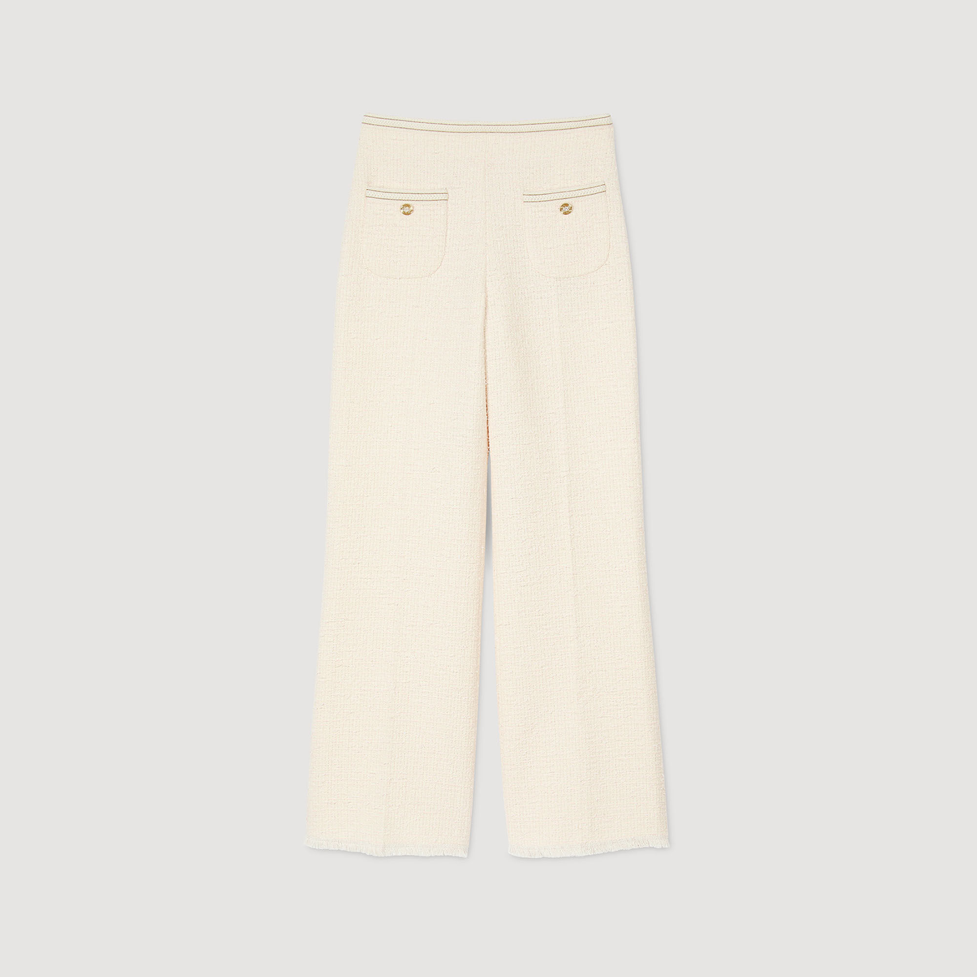 Hose aus dekorativem Tweed