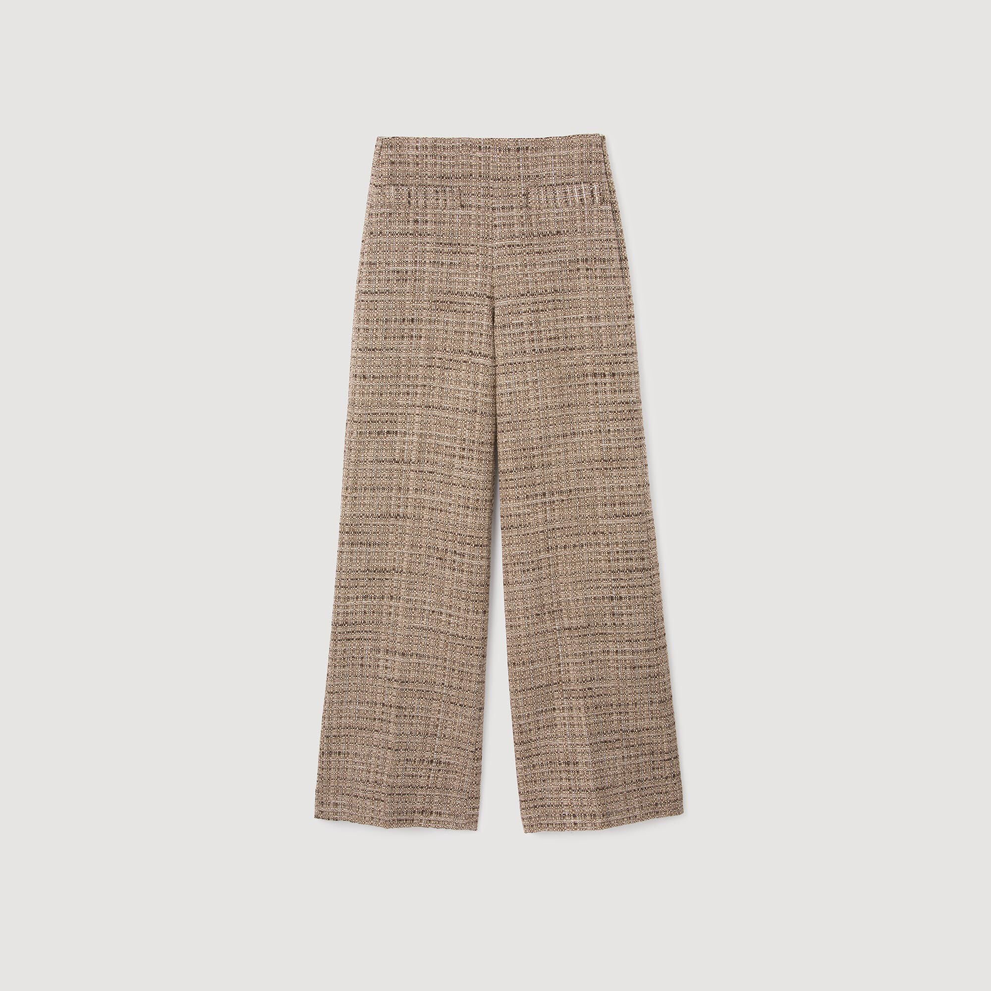 Hose aus dekorativem Tweed
