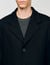 Manteau en laine et cachemire