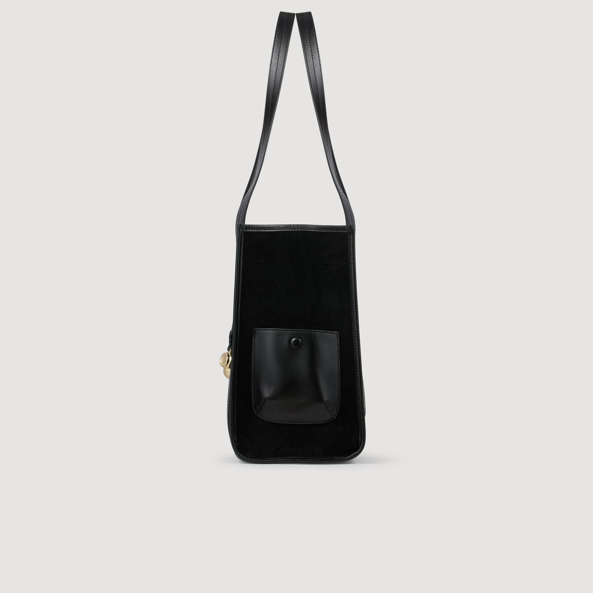 Sac cabas en suède