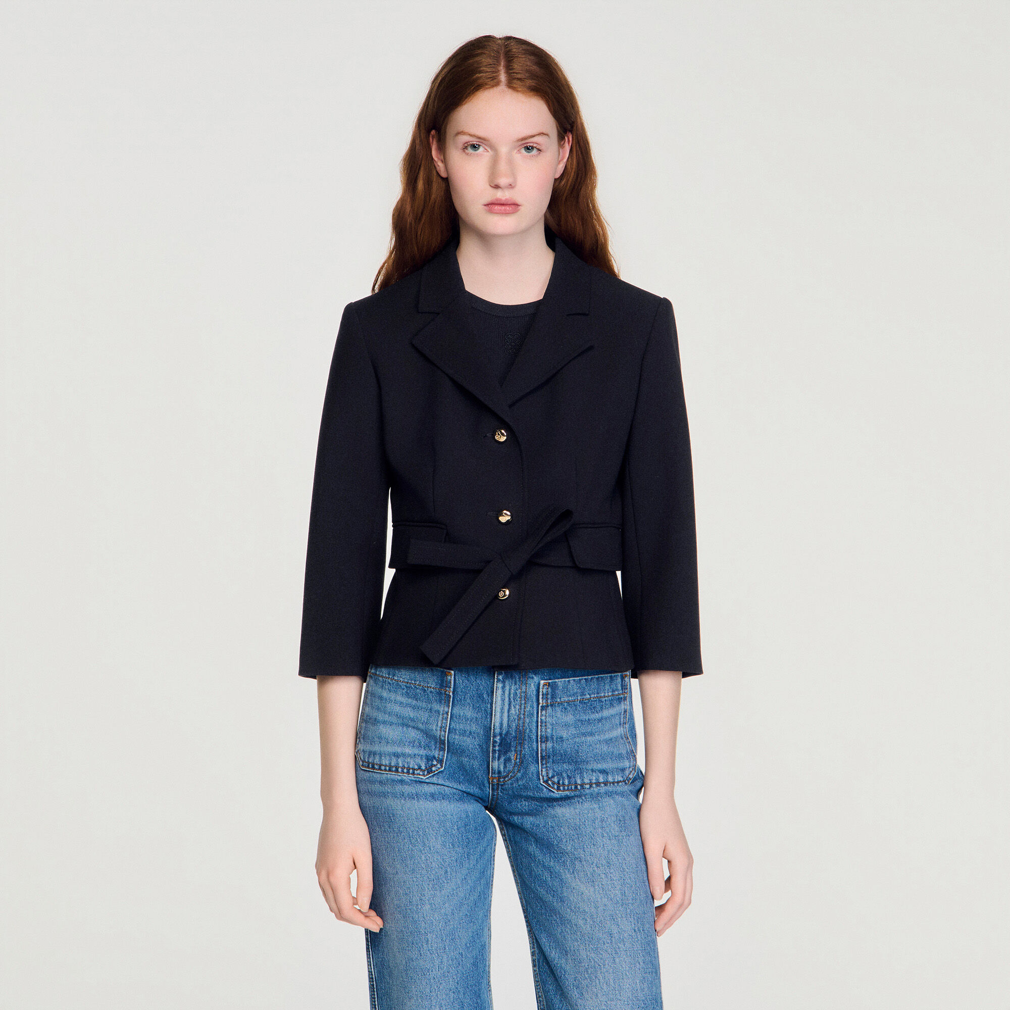 Short tailored jacket