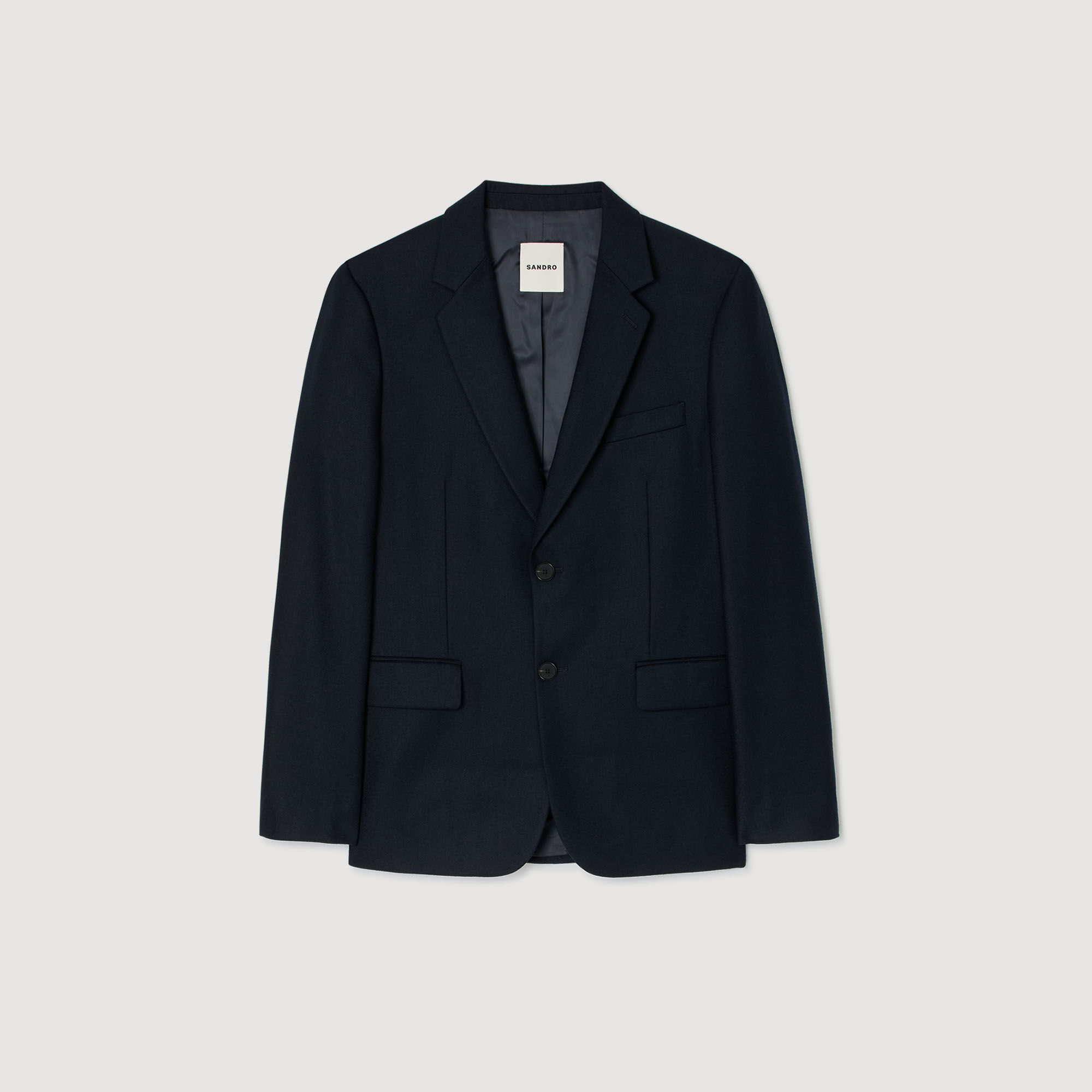 Virgin wool suit jacket