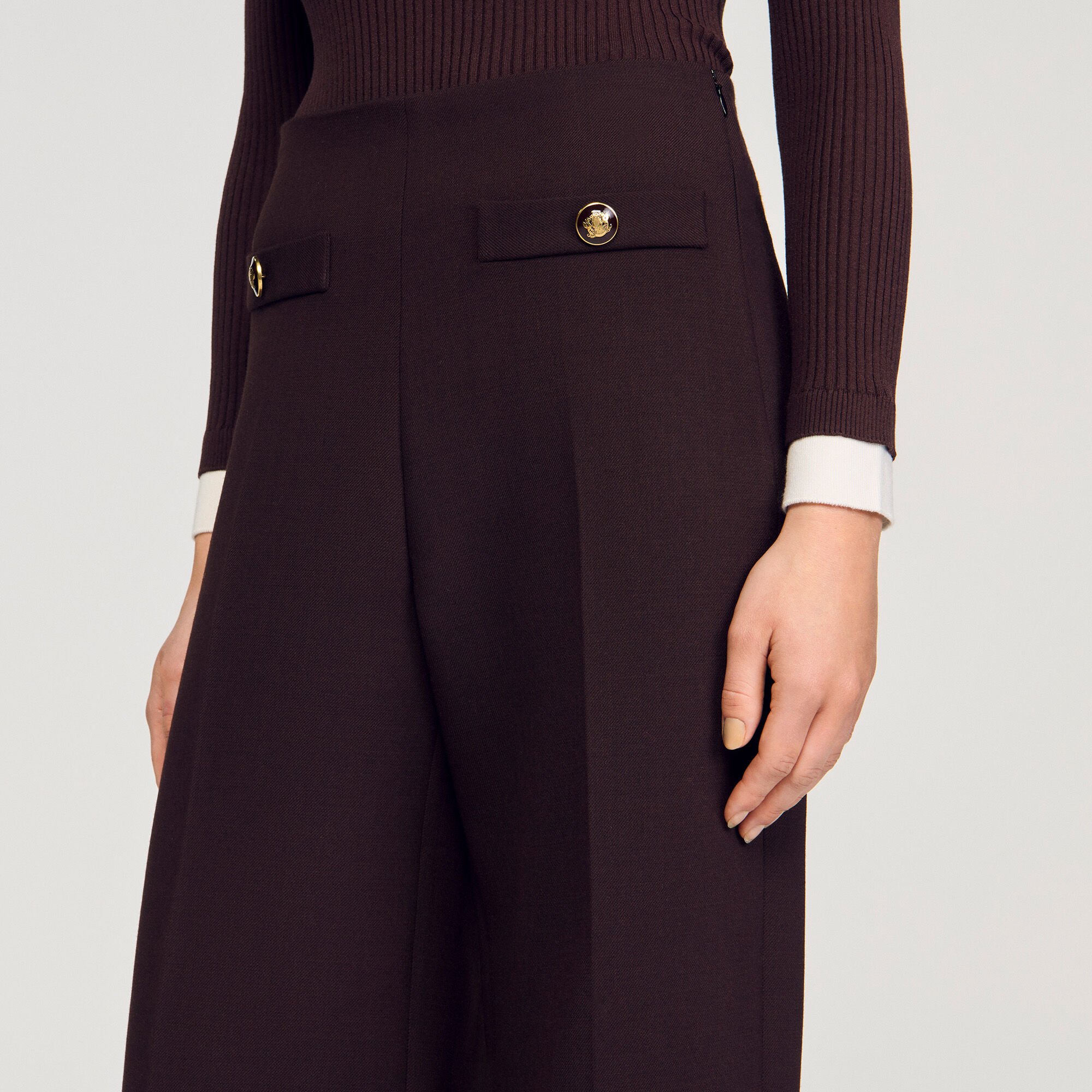 Flared trousers