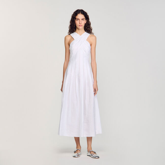 Wrap maxi dress