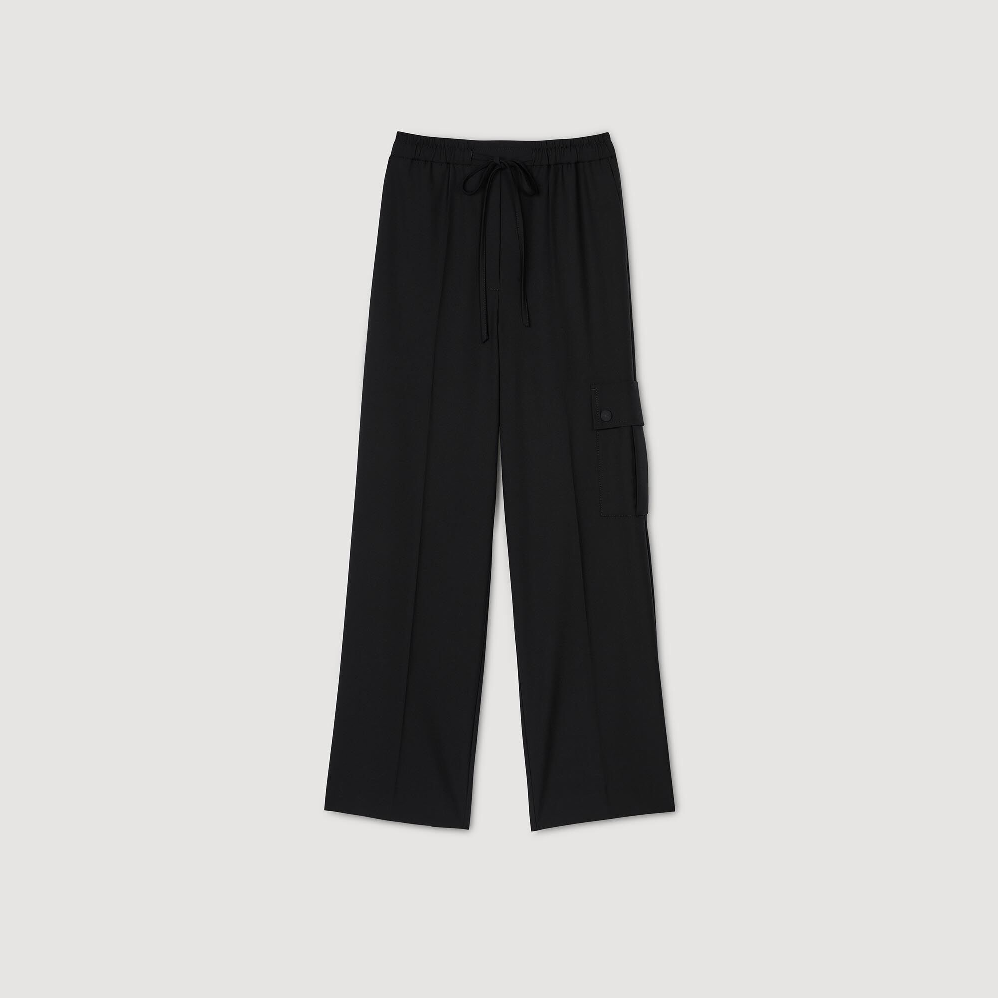 Elasticated waist trousers