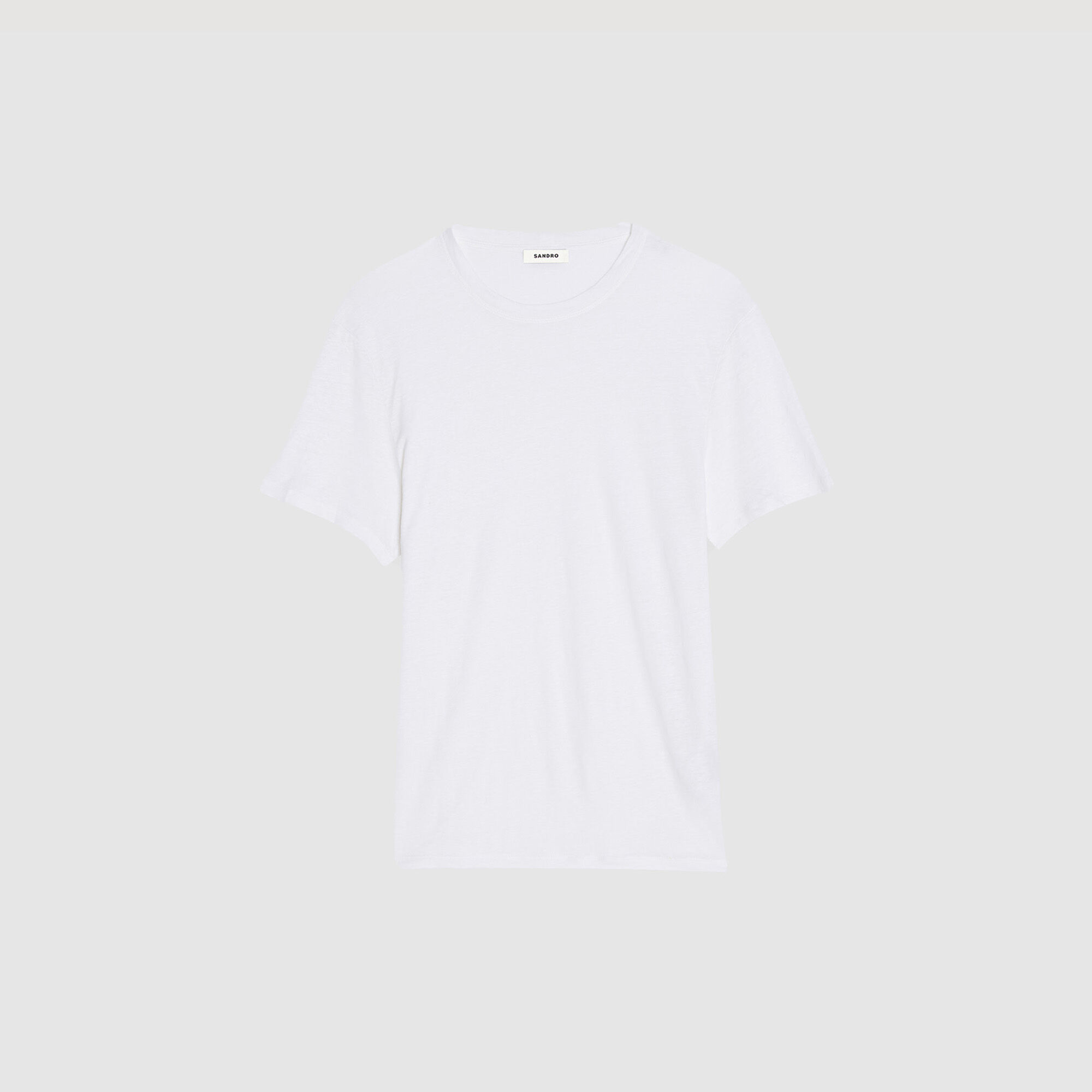 T-Shirt aus zertifiziertem Leinen