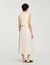 Pleated maxi dress
