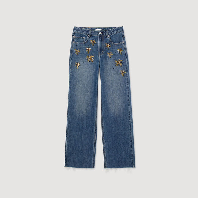Rhinestone jeans