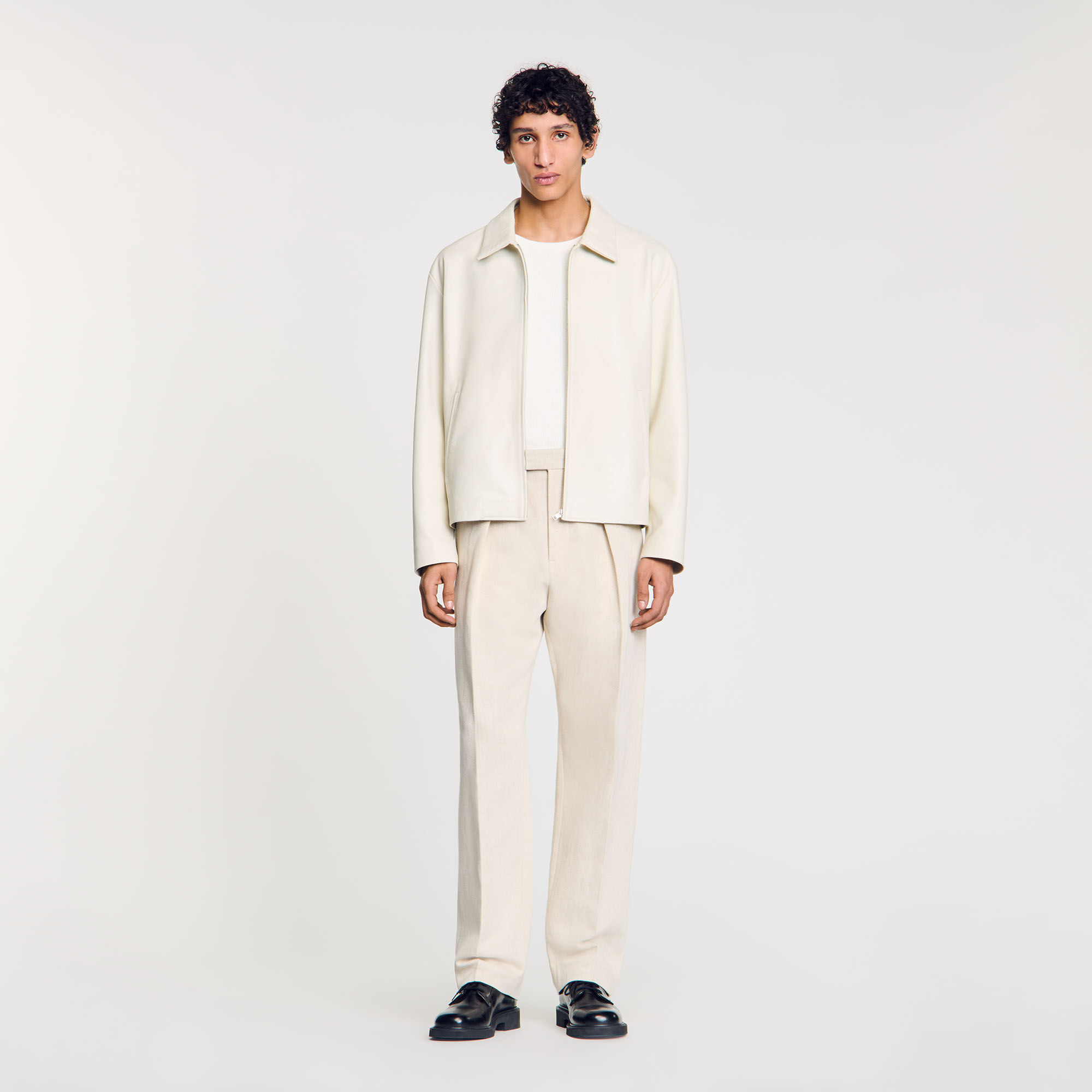 Blouson aus Leder