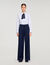 Pantalon droit asymétrique