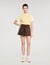 Pleated skort
