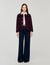 Veste double face boutonnée